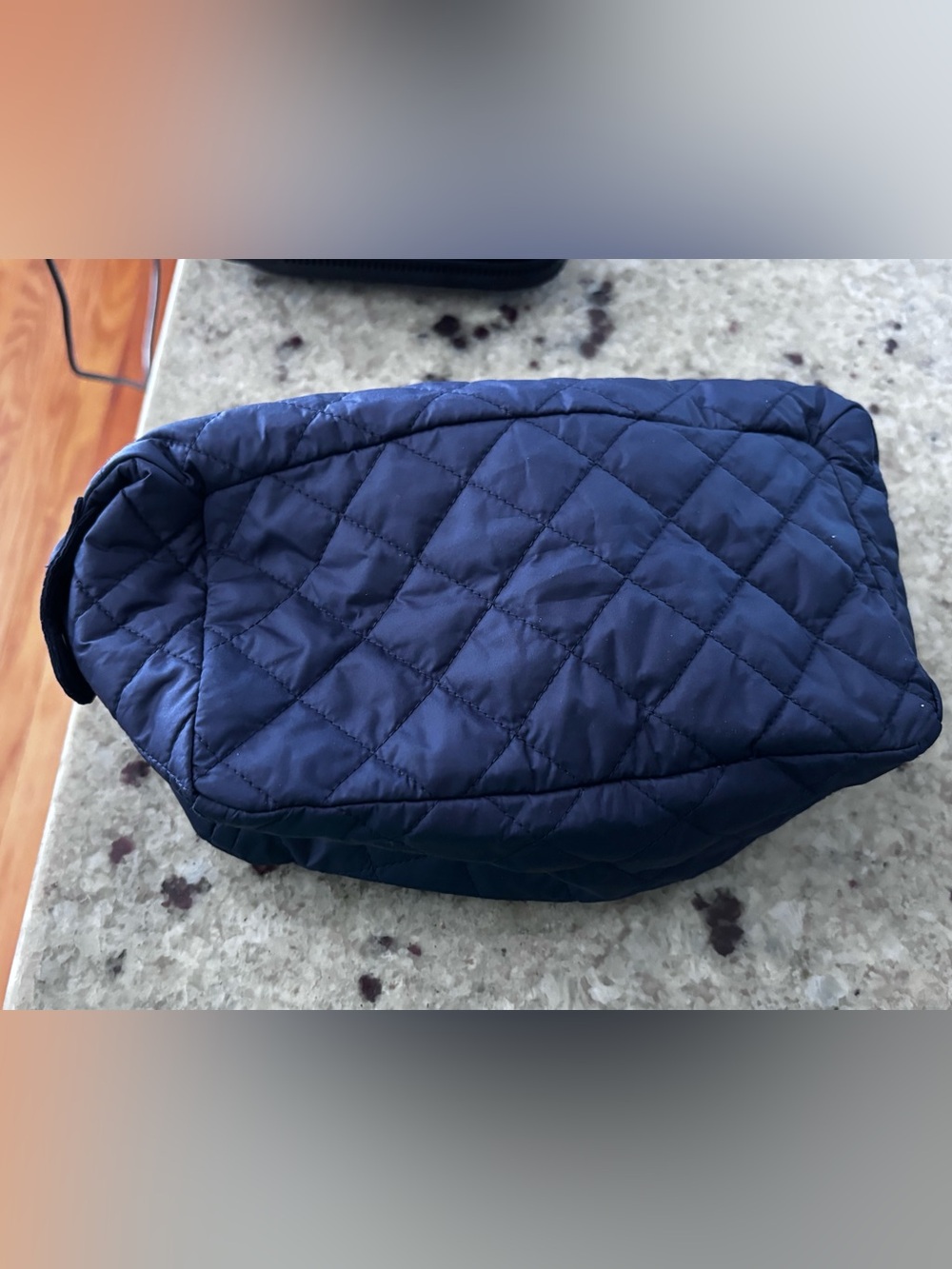 Peter Millar Suffolk Quilted Travel Coat Jacket Navy Blue Packable Men’s Medium - Picture 14 of 14